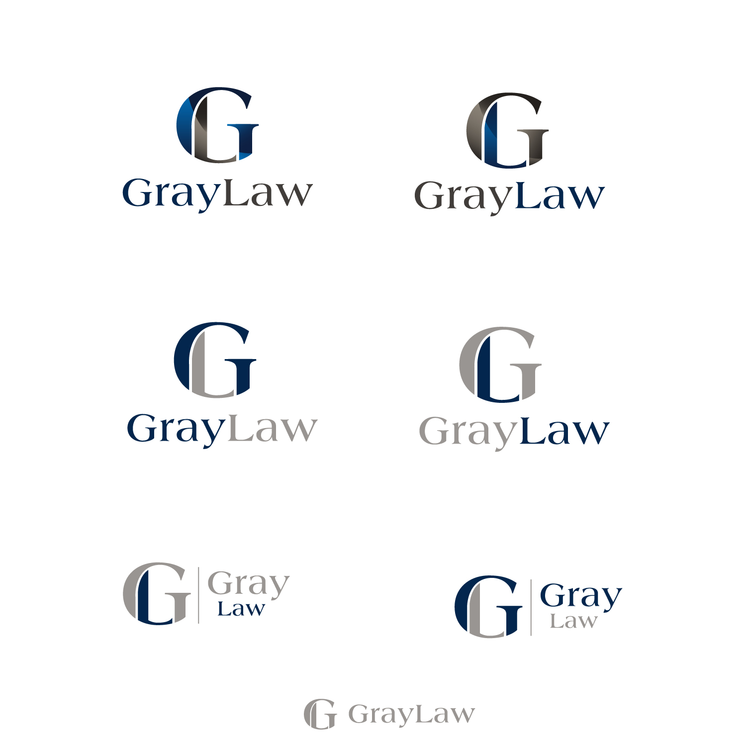Logo Design by Art Punk for Gray Law Group | Design #20810833