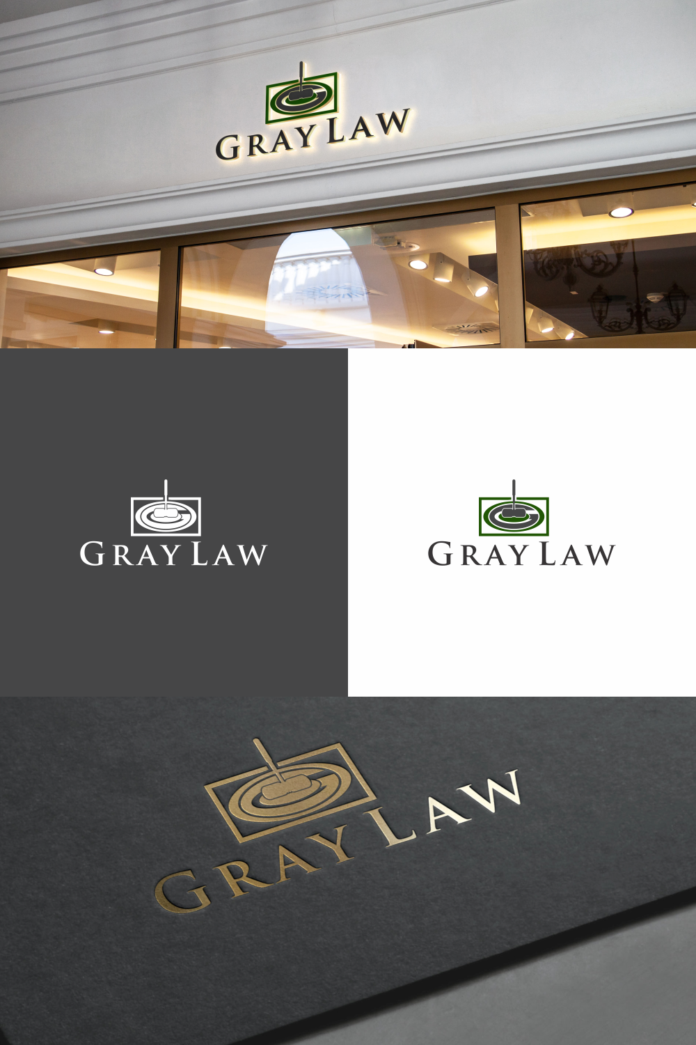 Logo Design by suthita 2 for Gray Law Group | Design #20813889