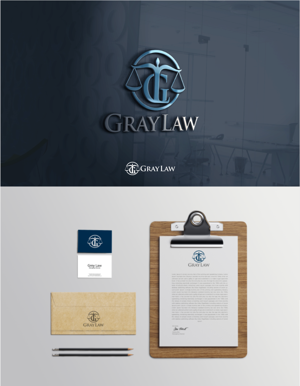 Logo-Design von PowersDesign für Gray Law Group | Design #20824878