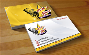 Business Card Design by Hardcore Design for AldoShow | Design: #2947237