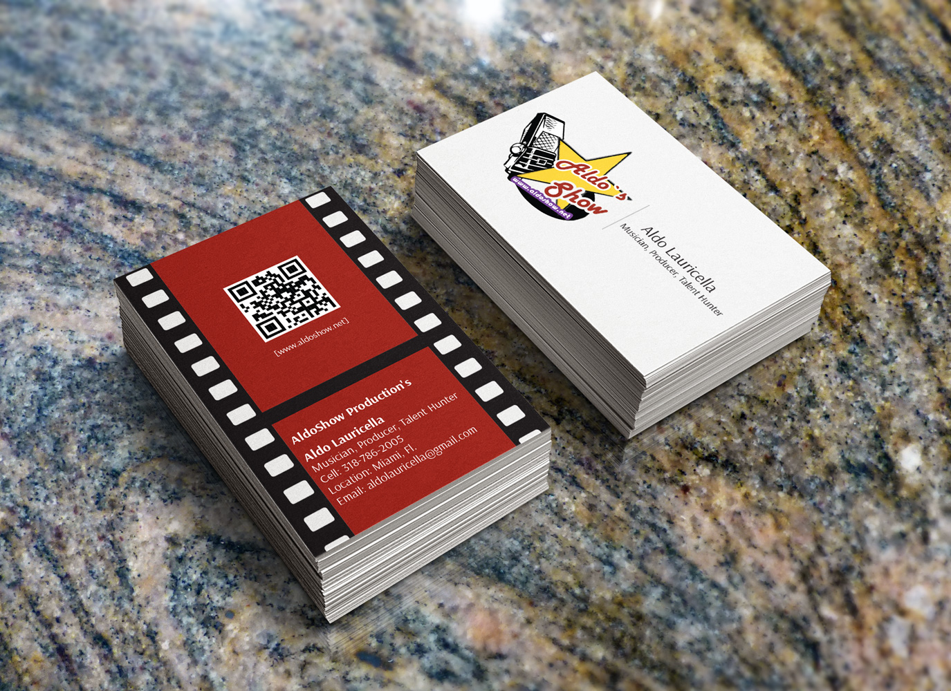 Design de Carte de Visite par RRT89 pour AldoShow | Design #2950070