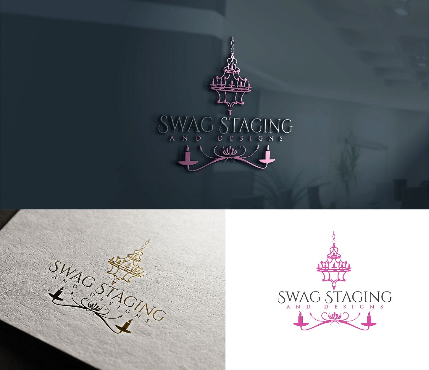 Logo Design by design_ghost 2 for Swag Staging and Designs | Design #20810504