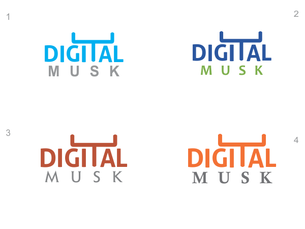 Logo Design by Ramaling Belkote for Digital Musk Limited | Design #2941468
