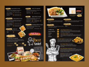 Design de Menu par ilovedesign1 pour ce projet | Design #20828894
