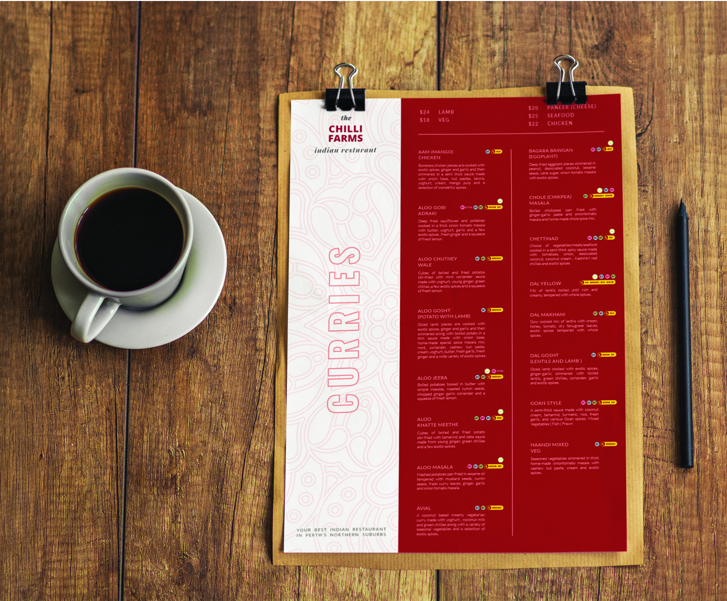 Menu Design by Azmat-ullah for this project | Design #20867031