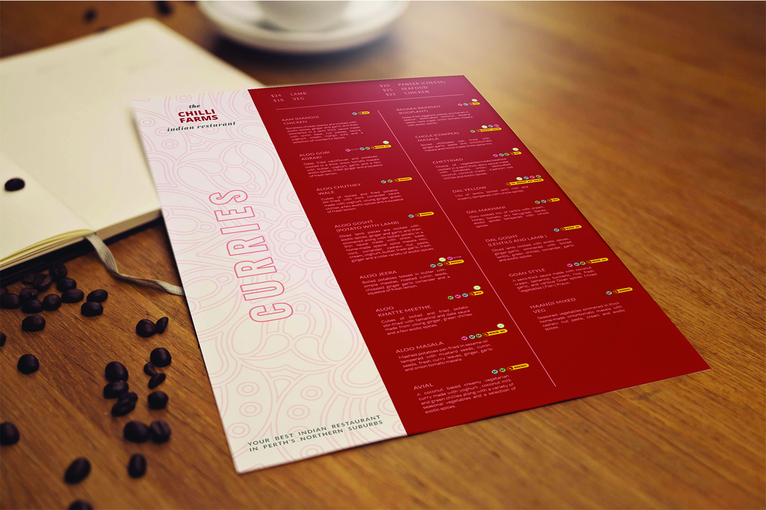 Diseño de Menú por Azmat-ullah para este proyecto | Diseño #20867032