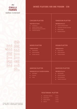 Menu Design by Azmat-ullah for this project | Design: #20867413