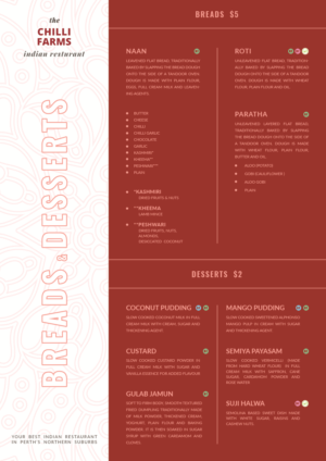 Menu Design by Azmat-ullah for this project | Design: #20868582