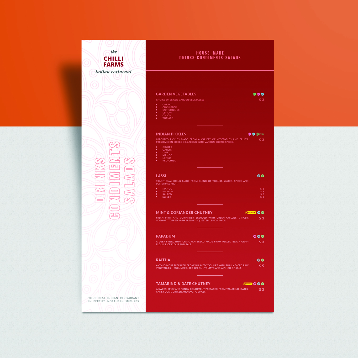 Design de Menu par Azmat-ullah pour ce projet | Design #20868766