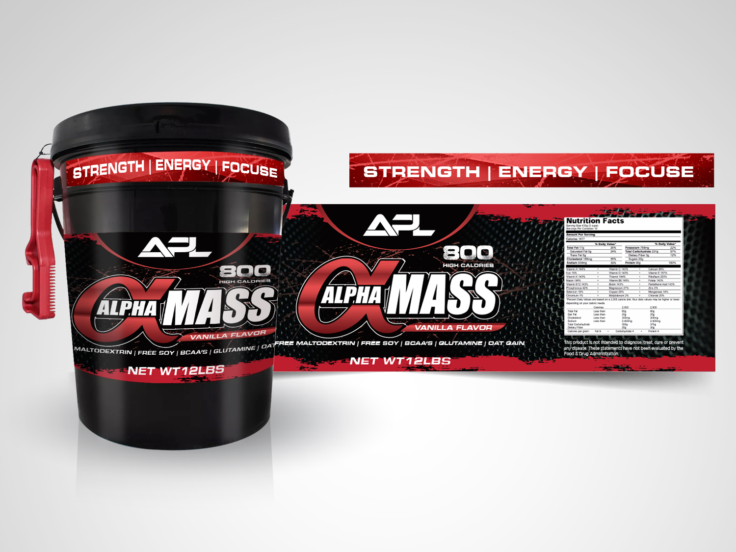 Packaging Design by Priyo Subarkah for S.A.Protein.S.A.S | Design #20811642