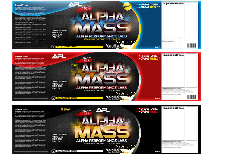 Diseño de Empaque por khaledalaa para S.A.Protein.S.A.S | Diseño #20861417