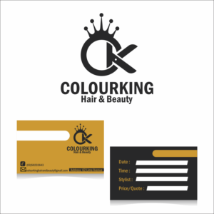 Logo Design by hernawanrere for ColourKing Hair & Beauty  | Design #20822092