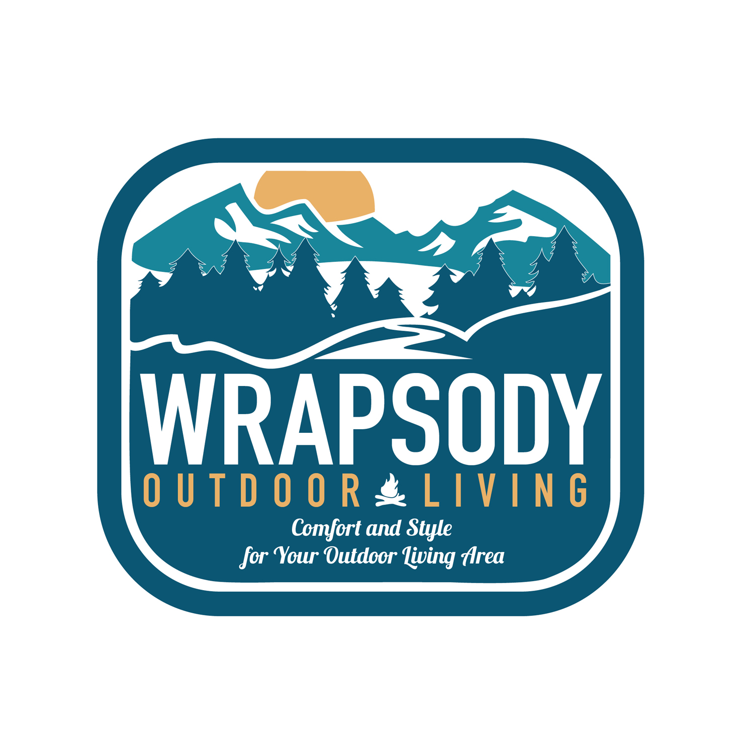Logo Design by strap for Wrapsody in Blue | Design #20813867