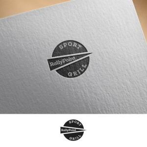 RallyPoint Sport Grill | Logo Design by ClearDesign