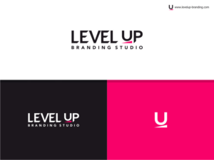 Level up branding (+maybe “studio”) | Logo Design by Atvento Graphics