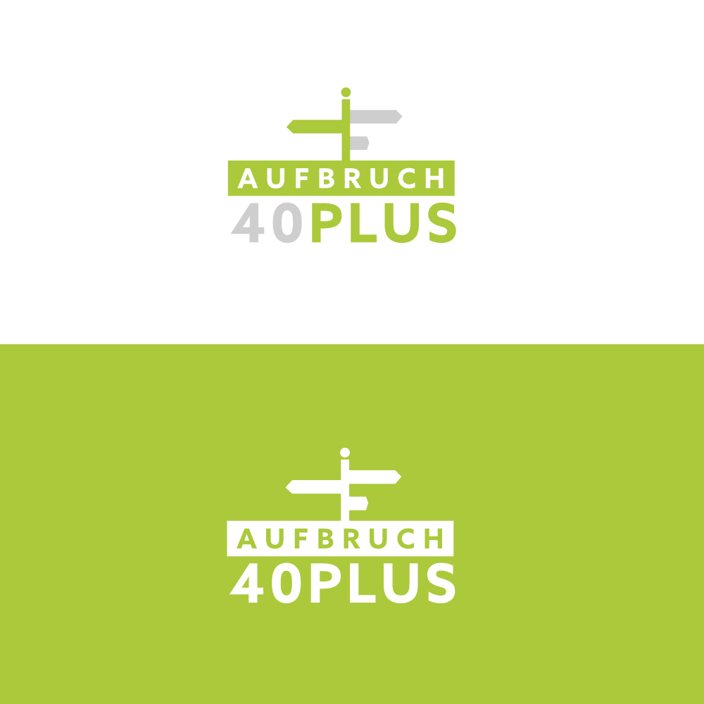 Logo Design by Sujit Banerjee for Aufbruch40plus | Design #20830459