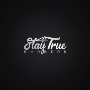 Stay True Barbers | Diseño de Logo por Arham Hidayat