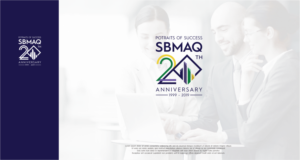 Portraits of Success  SBMAQ 1999 - 2019 20th Anniversary | Logo-Design von nusdofficial