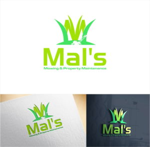 Mal's Mowing & Property Maintenance | Logo Design by Soul Light
