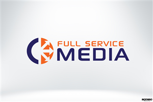 Logo Design by Bonaro Designs for Full Service Media  | Design: #2983155