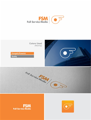 Logo Design by Naavyd for Full Service Media  | Design: #2936229