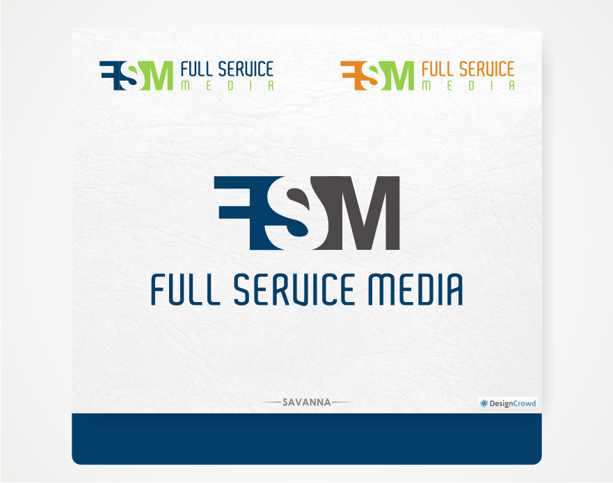 Diseño de Logo por Savana para Full Service Media  | Diseño #2932184