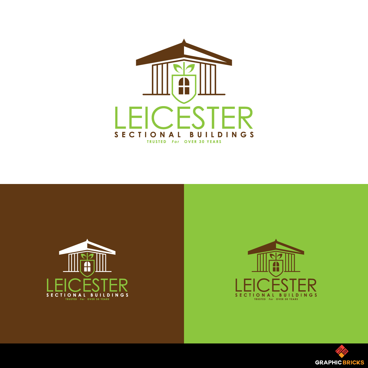 Logo Design by Graphic Bricks for Leicester Sectional Buildings | Design #20828304