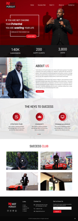 Web Design by pb for VME Partners | Design: #20832066