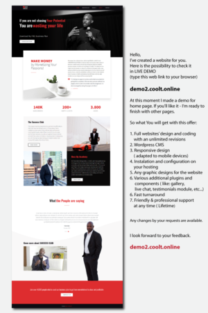 Web Design by coo.lt for VME Partners | Design #20832385