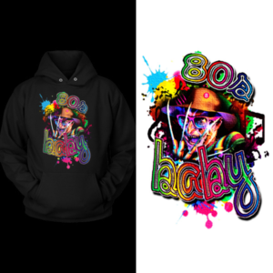 Graffiti Art Women's Tshirt Design - 90's Hip Hop | Diseño de Camiseta por edge design