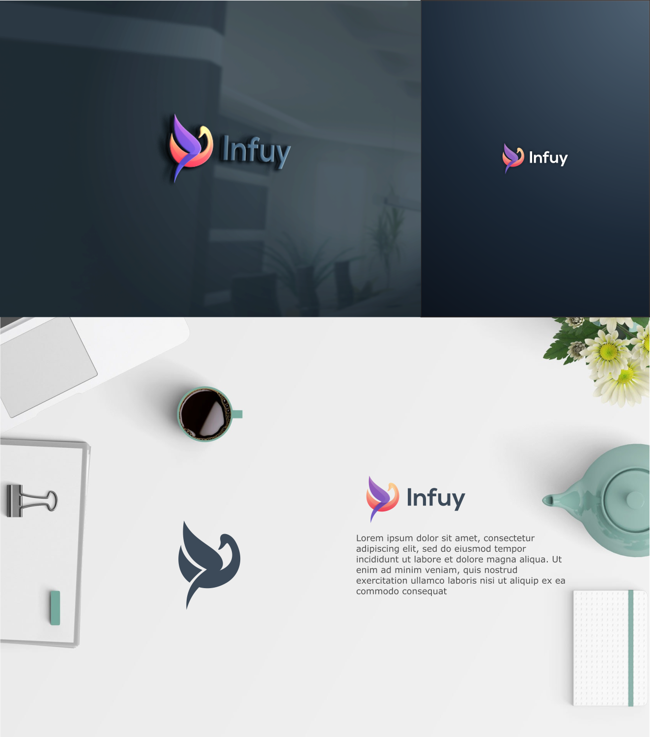 Logo Design by J. Ivan for Infuy | Design #20877097
