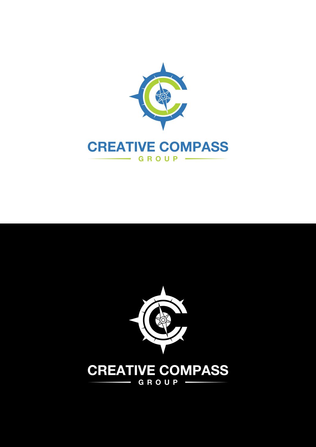 Logo Design by sidiq 4 for Creative Compass Group | Design #20837634