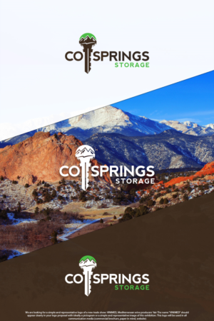 CO Springs Storage | Logo Design by GBDESIGN