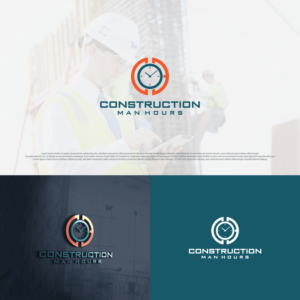 Construction Man Hours | Logo Design by Vndesign2018