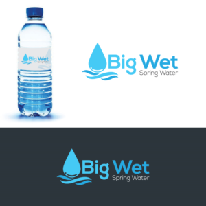 Logo Design by Deziners Zone for Big Wet Spring Water | Design: #20840366