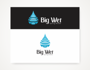Logo Design by Savana for Big Wet Spring Water | Design: #20841217
