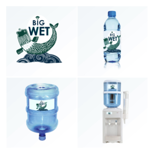 Logo Design by chakapaka for Big Wet Spring Water | Design: #20871816