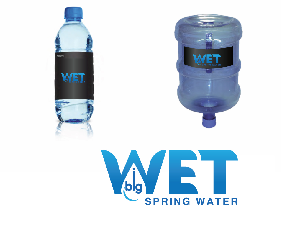 Logo Design by A S design @ for Big Wet Spring Water | Design #20844966