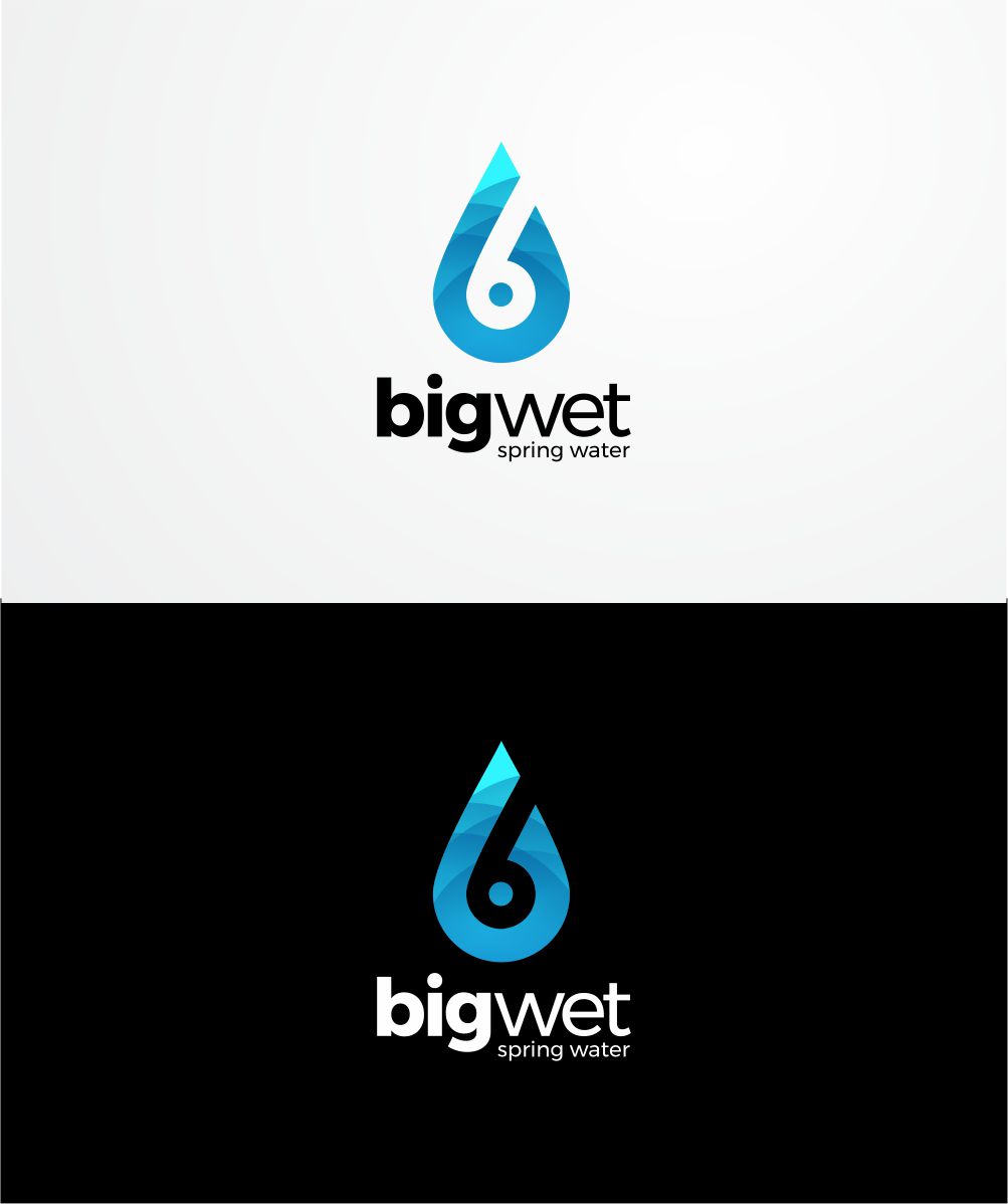 Logo Design by ace_art™ for Big Wet Spring Water | Design #20829212