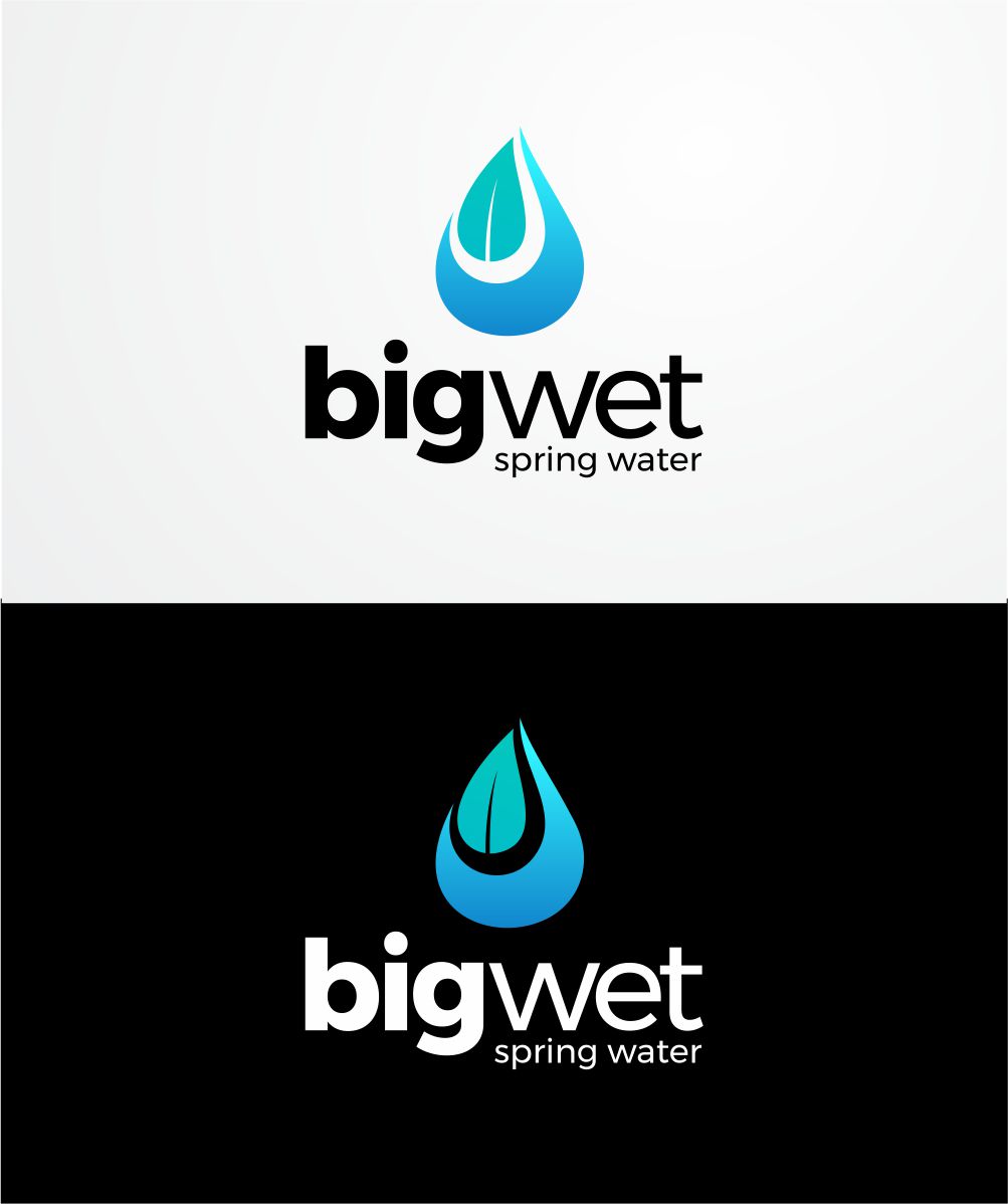 Logo Design by ace_art™ for Big Wet Spring Water | Design #20841595