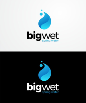 Logo Design by ace_art™ for Big Wet Spring Water | Design: #20899437