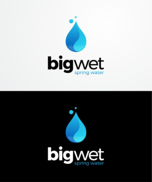 Logo Design by ace_art™ for Big Wet Spring Water | Design: #20903605