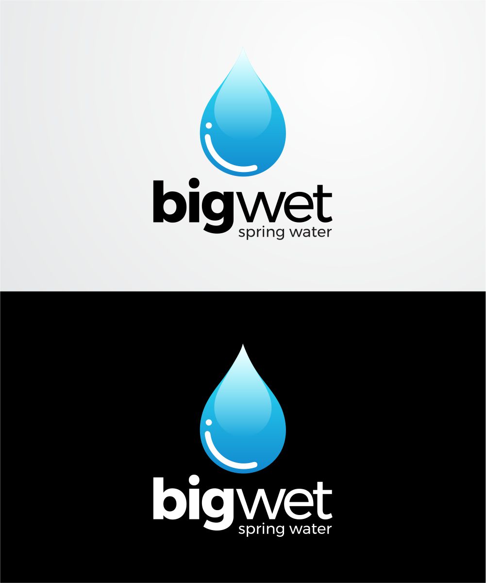 Logo Design by ace_art™ for Big Wet Spring Water | Design #20904263