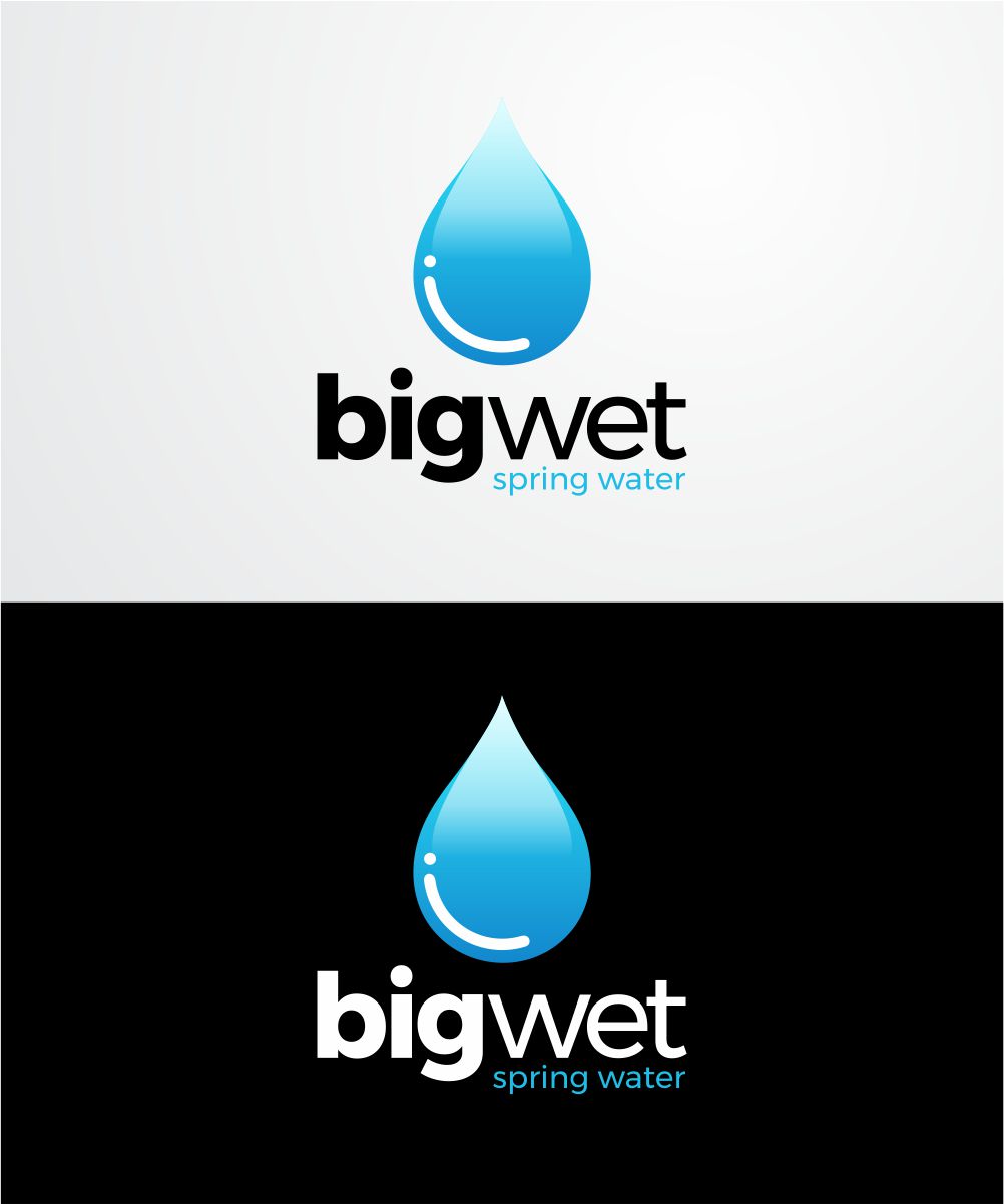 Logo Design by ace_art™ for Big Wet Spring Water | Design #20904689