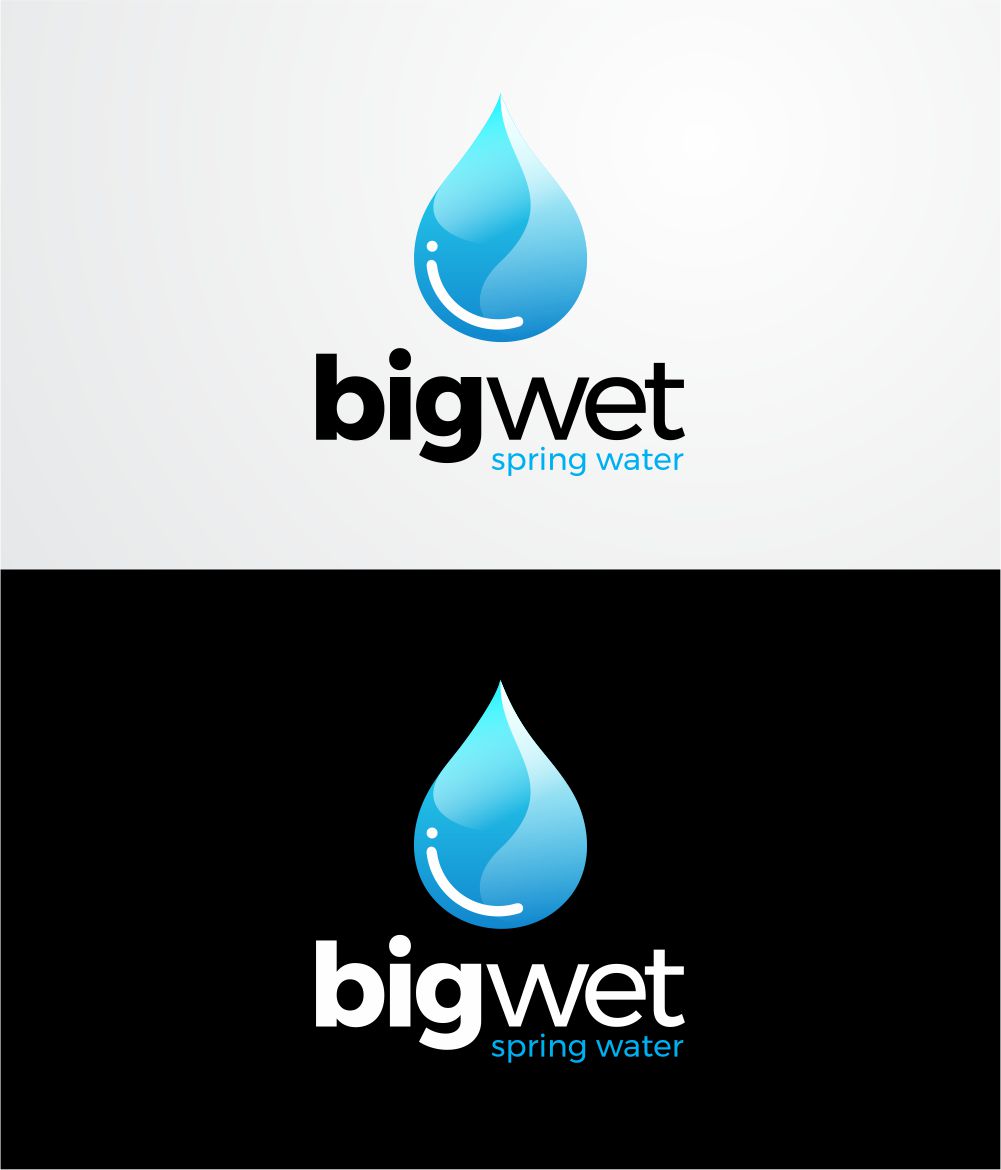 Logo Design by ace_art™ for Big Wet Spring Water | Design #20910099