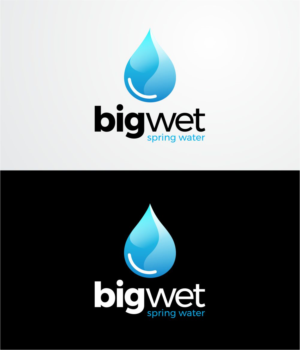Logo Design by ace_art™ for Big Wet Spring Water | Design: #20910100