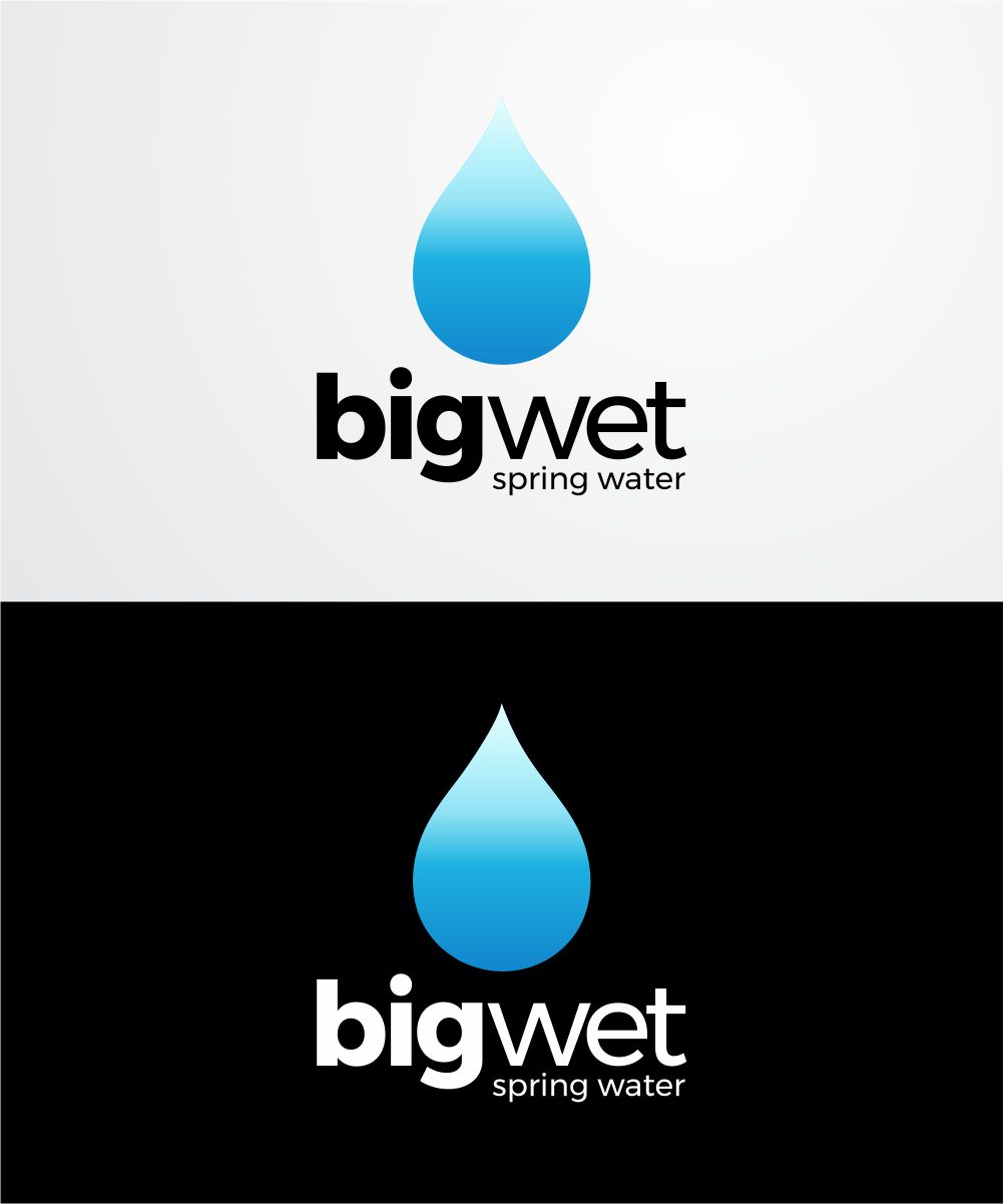 Logo Design by ace_art™ for Big Wet Spring Water | Design #20912842