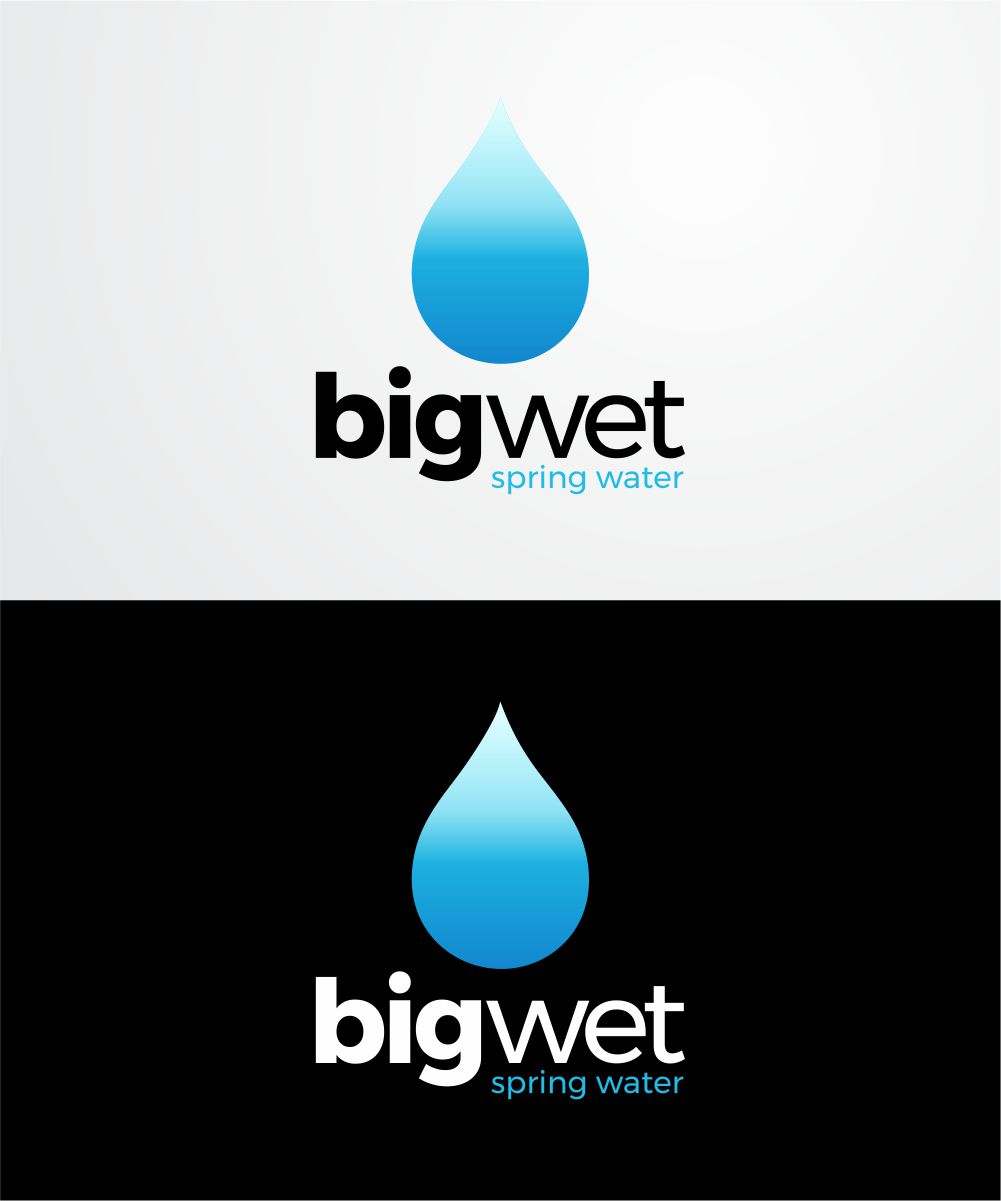 Logo Design by ace_art™ for Big Wet Spring Water | Design #20912843