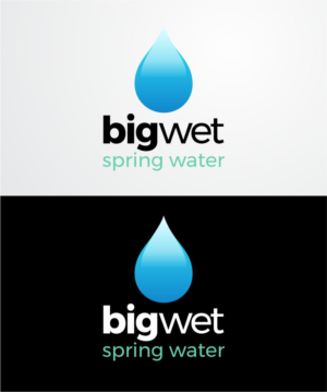 Logo Design by ace_art™ for Big Wet Spring Water | Design: #20935812