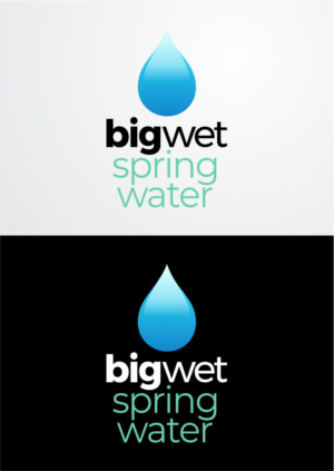 Logo Design by ace_art™ for Big Wet Spring Water | Design: #20935817